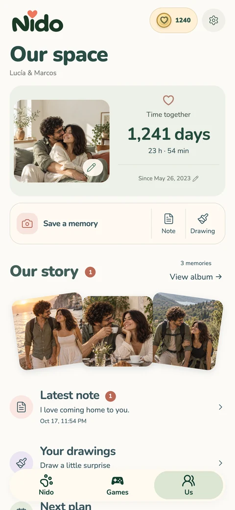 Nido — Memories