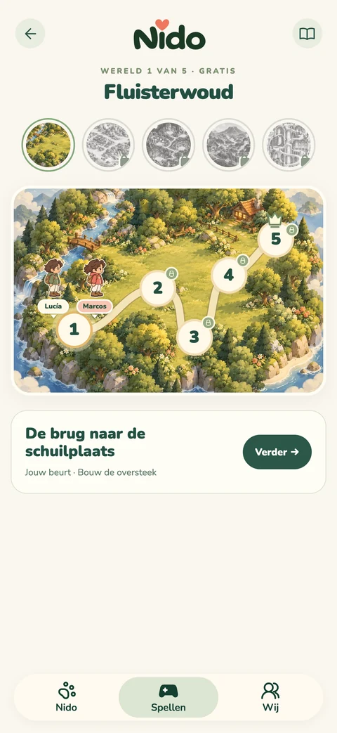 Nido — Het avontuur